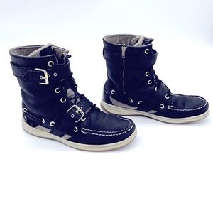 Sperry High Top Loafers